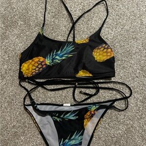 Size medium pineapple swimsuit